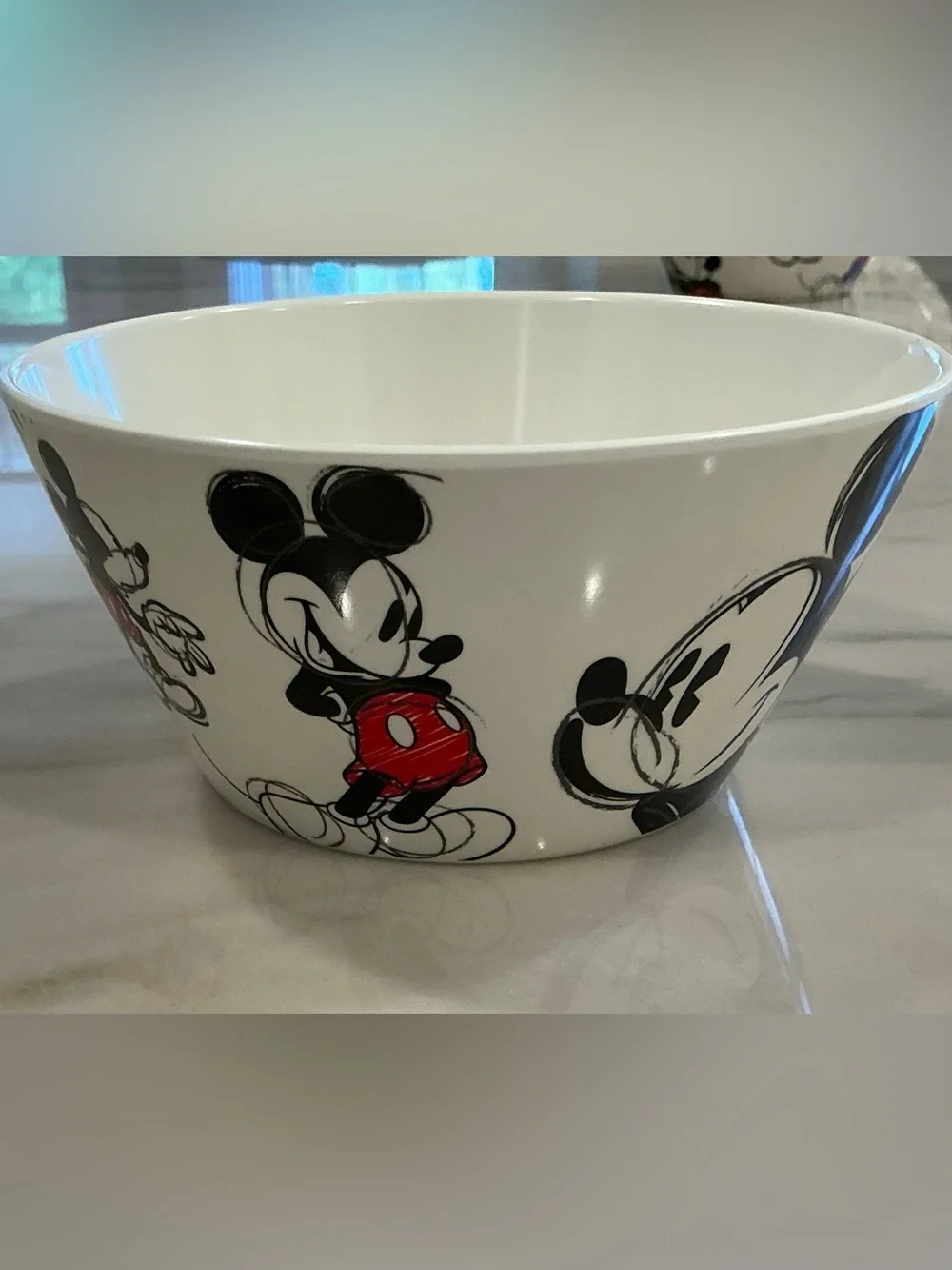 Zak Mickey Mouse Melamine Sketch Bowls